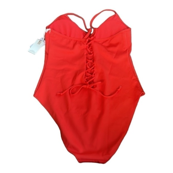 Good American Sculpt Lace Up Back One Piece - Picture 6 of 7